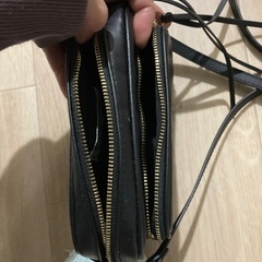 断捨離　黒　ショルダーバッグの画像