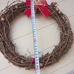 クリスマスリースの画像