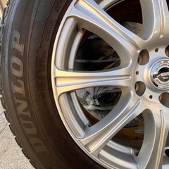 ハリアー80 60 スタッドレスタイヤ　ホイールの画像