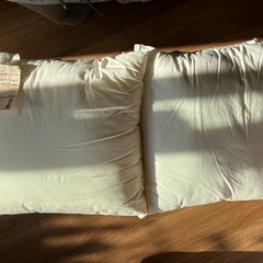 無印良品　洗えるクッション✖️4つの画像