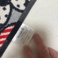 180✖️45ミッキーキッチンマットの画像