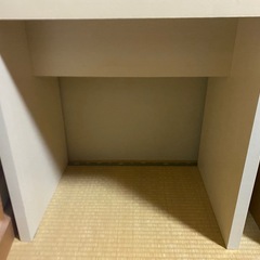 稀少なレア物！アイボリー色のドレッサー兼ミニ机‼︎美品‼️の画像