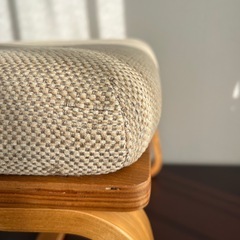 お譲り先決定しました）無印良品）リビングでもダイニングでも使えるベンチの画像