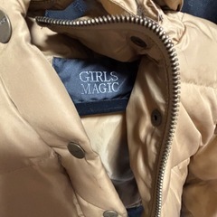 《girlsmagic》ダウン Mの画像