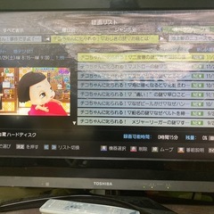 録画できるテレビ32型の画像