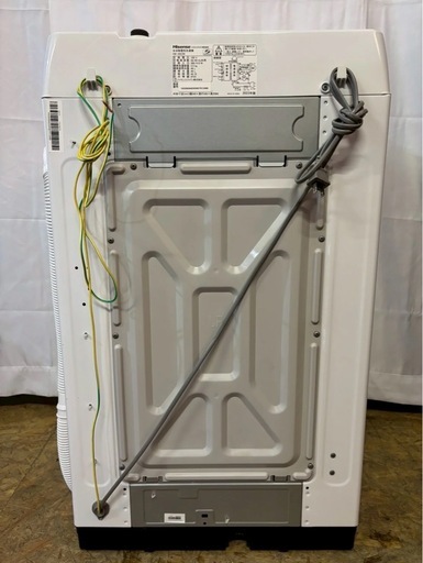 【成約済み】【月末最終セール】【6ヶ月保証】Hisense 全自動洗濯機HW-55E2W 2023年製 洗濯5.5kg