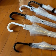 ビニール傘　5本セットの画像