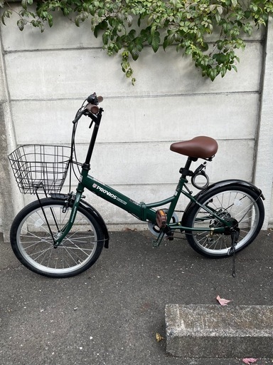 折りたたみ自転車20インチ変速付き