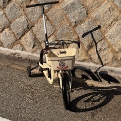 ピープル　いきなり自転車　幼児自転車　補助輪　舵付きの画像