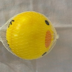 キューピーちゃんとひよこのソフトボールの画像