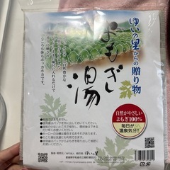 よもぎ蒸しの画像