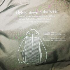 ユニクロ　ハイブリッドダウンパーカ　Mサイズの画像