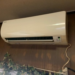 ダイキン　エアコン　6畳用　2017年製　F22UTES-Wの画像