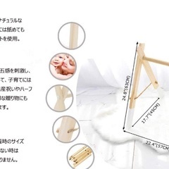 【美品】木製メリー ベビージムの画像