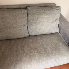 ✨まだまだ使えます！大きめ　ソファ　ニトリ　グレーの画像