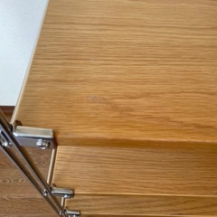 無印良品　ステンレスユニットシェルフ　オークの画像