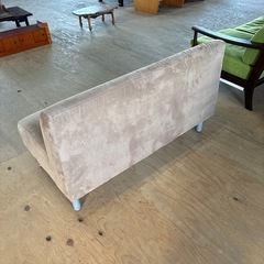 ソファ  2人掛け  ブラウンの画像