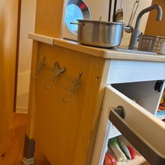 IKEA製おままごとキッチンせっとセットセットの画像