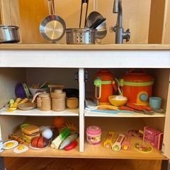 IKEA製おままごとキッチンせっとセットセットの画像