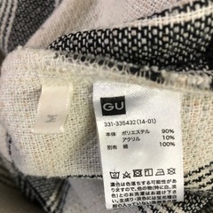 GU シャギーチェックCPOシャツ Mの画像