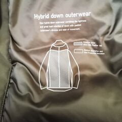 ユニクロ　ハイブリッドパーカ　Sサイズの画像