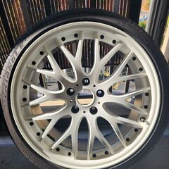 塗装品19インチホイール４本セット（7.5j インセット+48）の画像