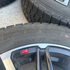 ライズ　スタッドレス付きホイールの画像