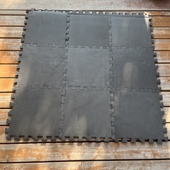 ジョイントマット　9枚　黒の画像