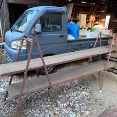 アイアン脚立の画像