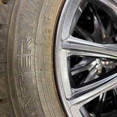 軽自動車 スタッドレス 155/65R14　ウィンターマックス！ホイール付き！8部山！の画像