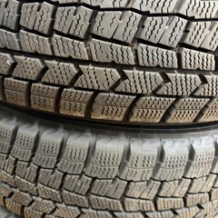 軽自動車 スタッドレス 155/65R14　ウィンターマックス！ホイール付き！8部山！の画像