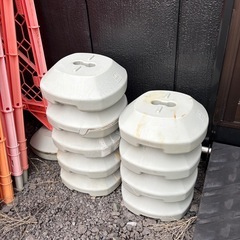 DIC プラスチック SPフェンス 10枚　オレンジの画像