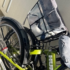 ハマー折りたたみ自転車室内保管の画像