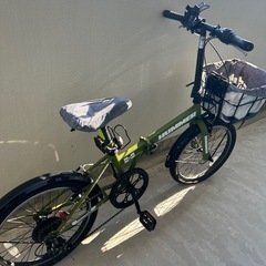 ハマー折りたたみ自転車室内保管の画像