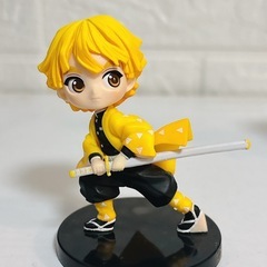 【美品】鬼滅の刃 Qposket フィギュア ミニ 炭治郎 善逸 伊之助 セットの画像