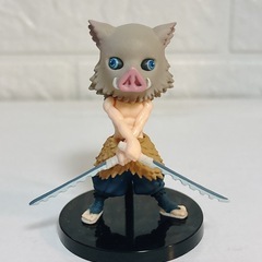 【美品】鬼滅の刃 Qposket フィギュア ミニ 炭治郎 善逸 伊之助 セットの画像