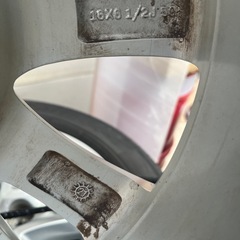 ノーマルタイヤ、ホイール4本セット【美品】の画像