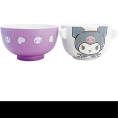 サンリオ キャラクターズ クロミお茶碗セットの画像