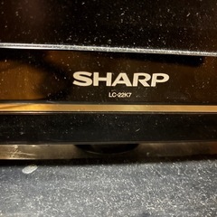 【ジャンク品】液晶テレビ SHARP 
LC-22K7の画像