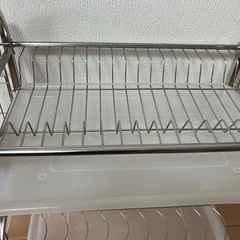多機能　食器　水切りラックの画像
