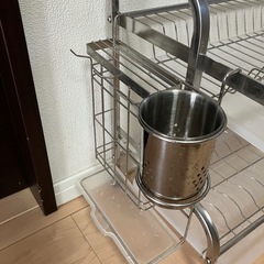多機能　食器　水切りラックの画像