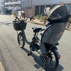 Panasonicギュットクルーム 2人乗り自転車の画像