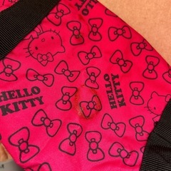 無料。ハローキテイのバック、難ありの画像