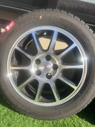 【すぐ使える】トヨタ/ホンダ車などに！185/60R15 スタッドレス・アルミホイールセット（アイスナビ7）