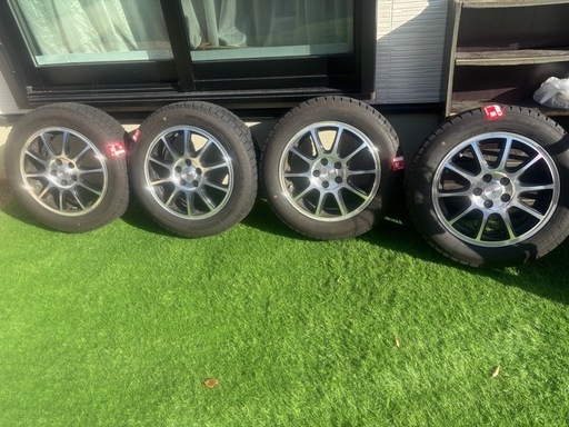 【すぐ使える】トヨタ/ホンダ車などに！185/60R15 スタッドレス・アルミホイールセット（アイスナビ7）