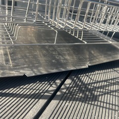 ステンレス　洗い物置きの画像