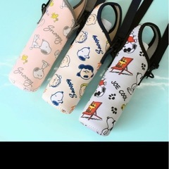 スヌーピー　ペットボトルホルダーの画像