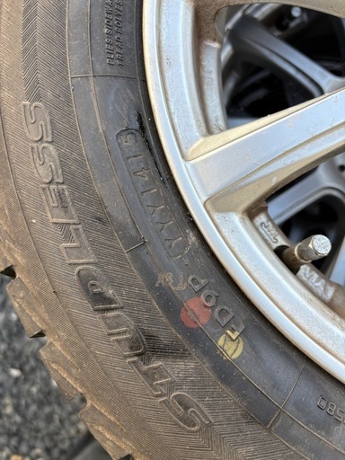 175/65R14 アルミホイール　4本　スタッドレスタイヤ　