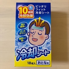 冷却シート 18枚入×5箱 おとな用
の画像