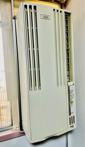 【ほぼ新品】窓エアコン　かなり値下げ　お届け可能